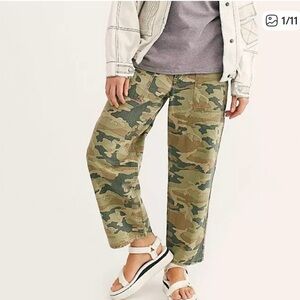 Free People We The Free Remy Camo Utility Pants